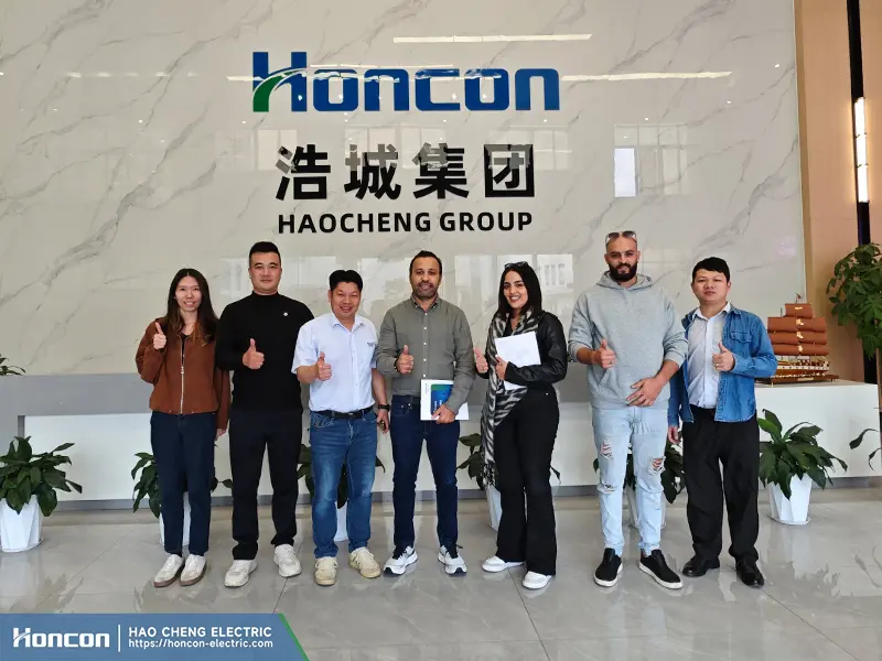 Morocco clients visit Haocheng