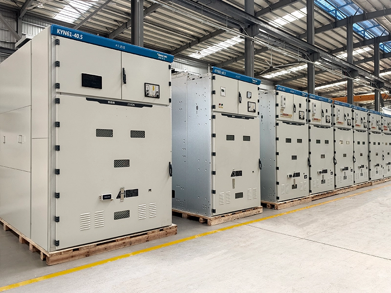Metal Clad Withdrawable Switchgear Space-Saving Layout