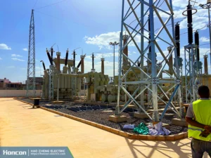industrial substation